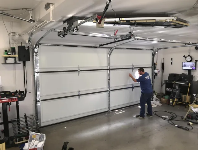 Professional garage door repair service by Whitehall Garage Door Repair in Whitehall