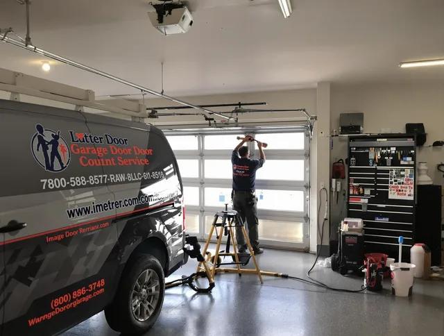 Whitehall Garage Door Repair team performing same-day garage door repair in Whitehall