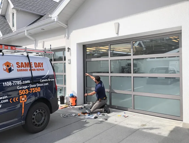 Same-day garage door repair service by Whitehall Garage Door Repair in Whitehall
